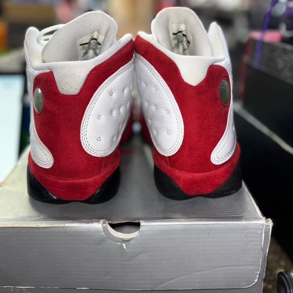Jordan Retro 13 White Red Black Athletic Shoes Jordan 13 retro Chicago 2017 main image 6